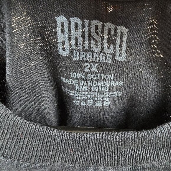 Journey Concert T-Shirt Brisco Brands 2X Black Cotton - Picture 4 of 7